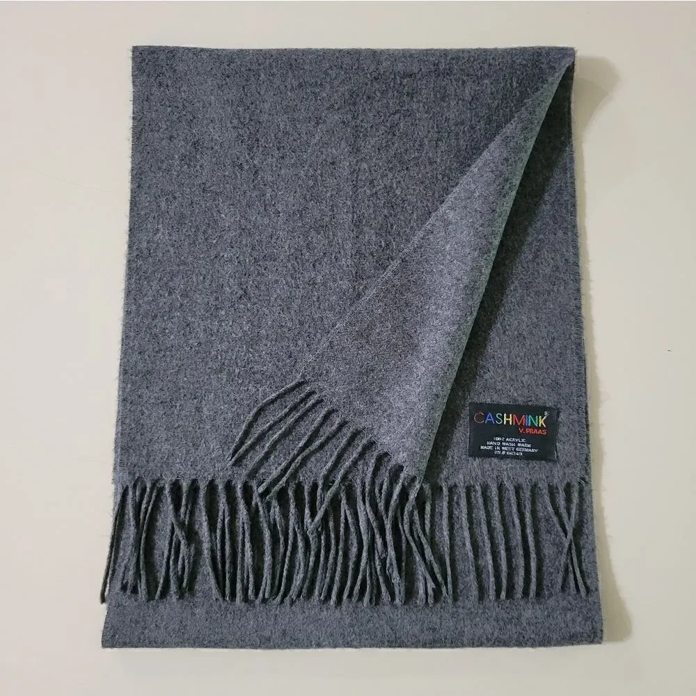 FRAAS Cashmink Charcoal Grey Scarf